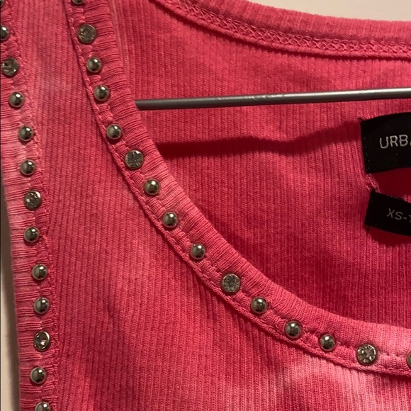 Urban Outfitters Pink Jewel Tank Top - Picture 2 of 4